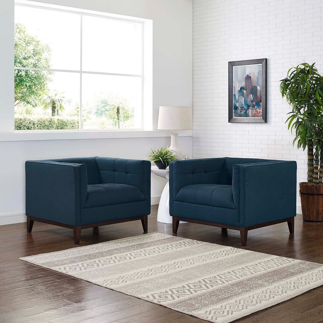 Serve Armchairs Set of 2 By HouseBean