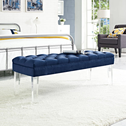 Valet Performance Velvet Bench By HouseBean