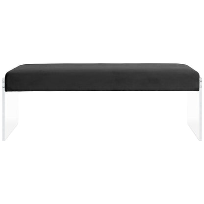 Roam Performance Velvet Bench By HouseBean