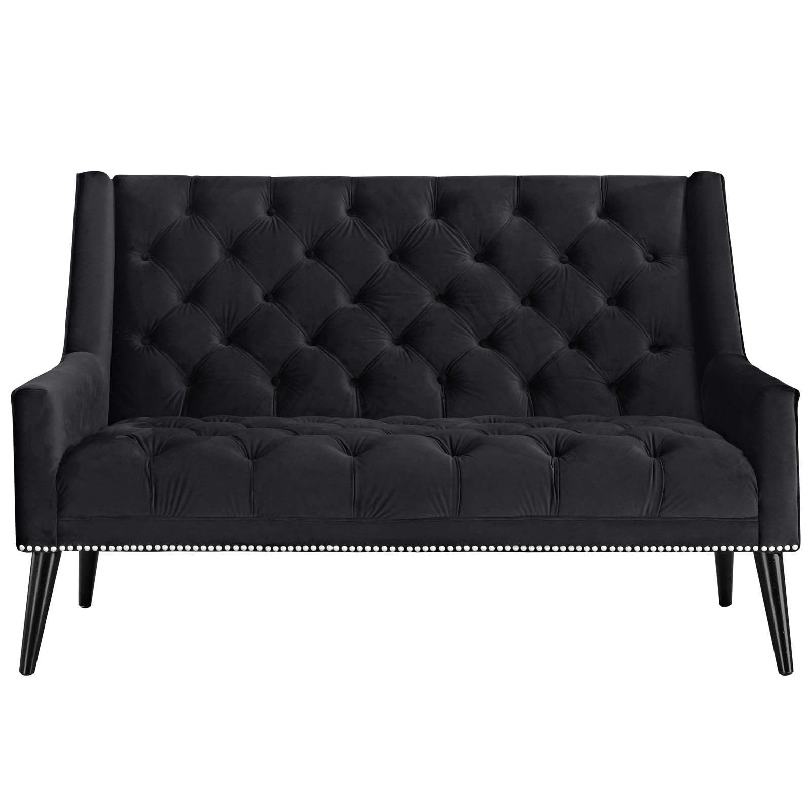 Peruse Performance Velvet Loveseat By HouseBean