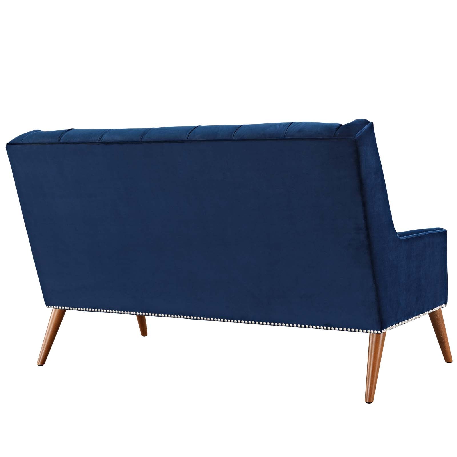 Peruse Performance Velvet Loveseat By HouseBean