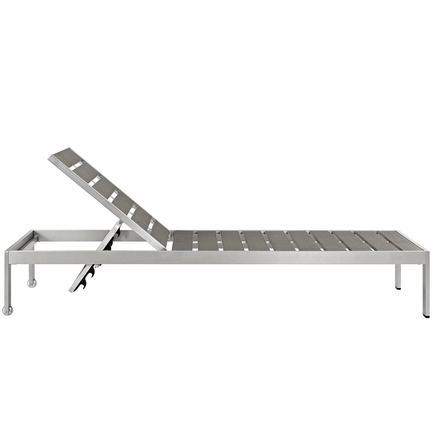 Shore Chaise Outdoor Patio Aluminum Set of 2 by Modway