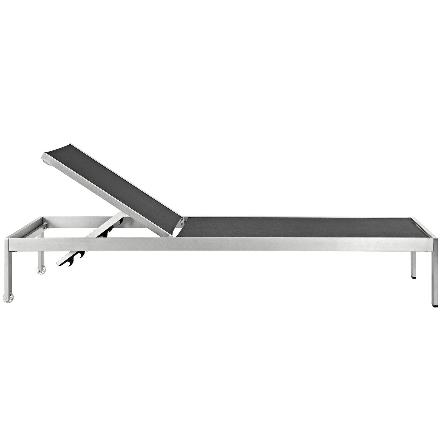 Shore Chaise Outdoor Patio Aluminum Set of 6 by Modway