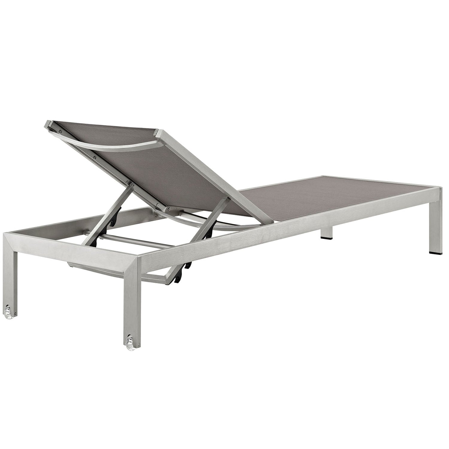 Shore Chaise Outdoor Patio Aluminum Set of 6 by Modway