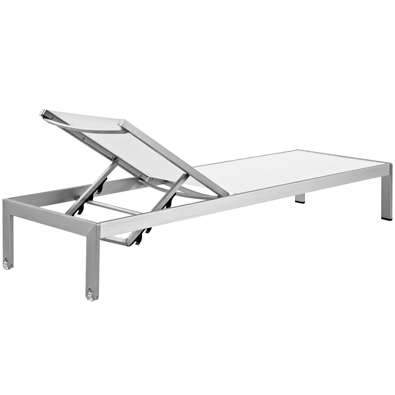 Shore Chaise Outdoor Patio Aluminum Set of 6 by Modway
