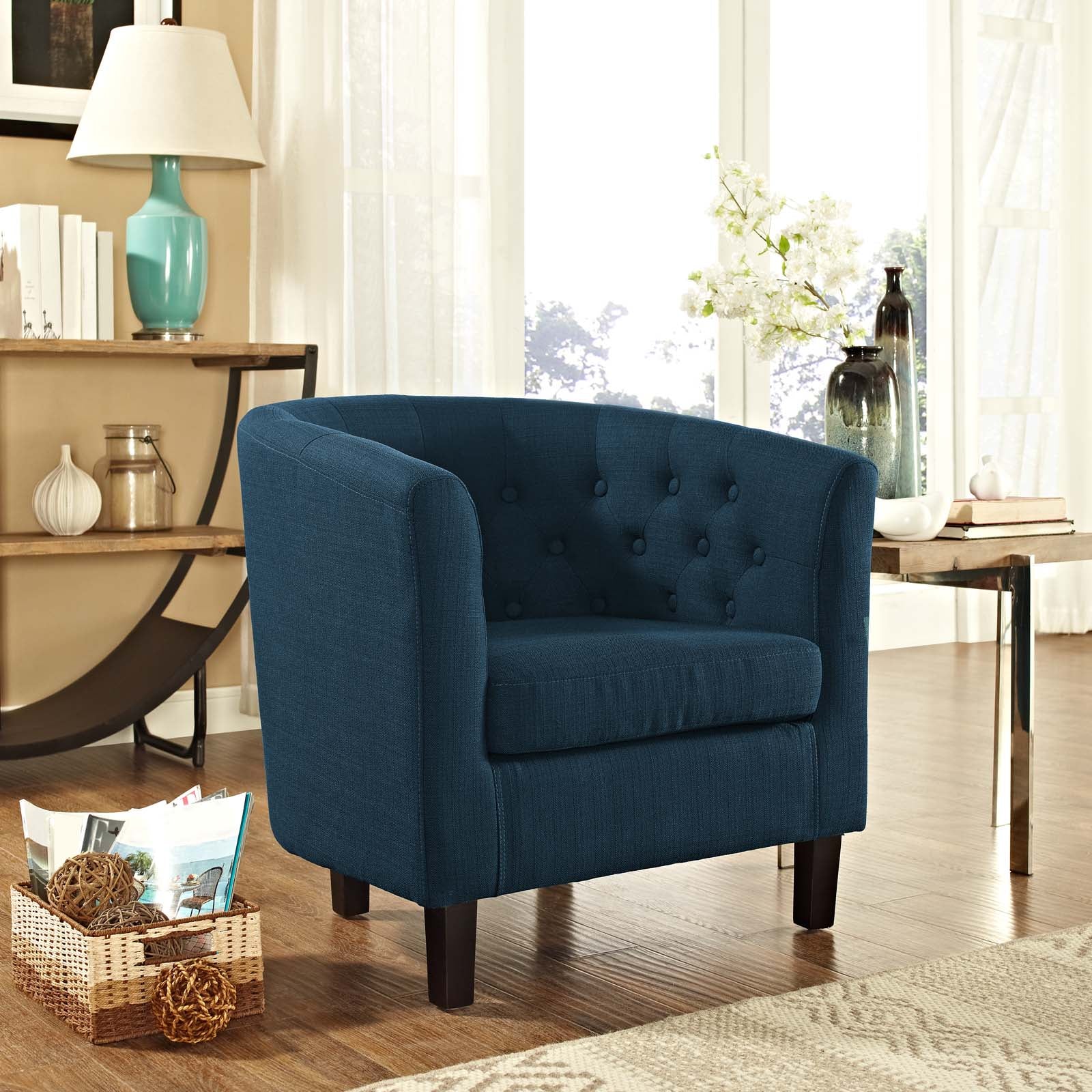 Prospect Upholstered Fabric Armchair By HouseBean