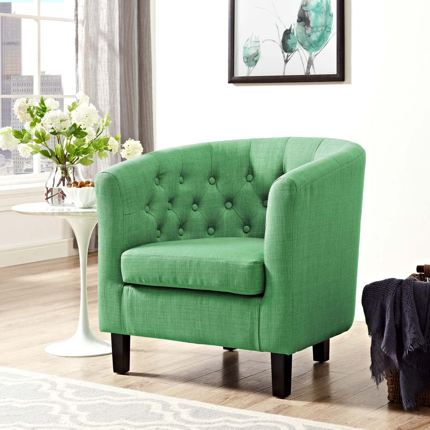 Prospect Upholstered Fabric Armchair By HouseBean