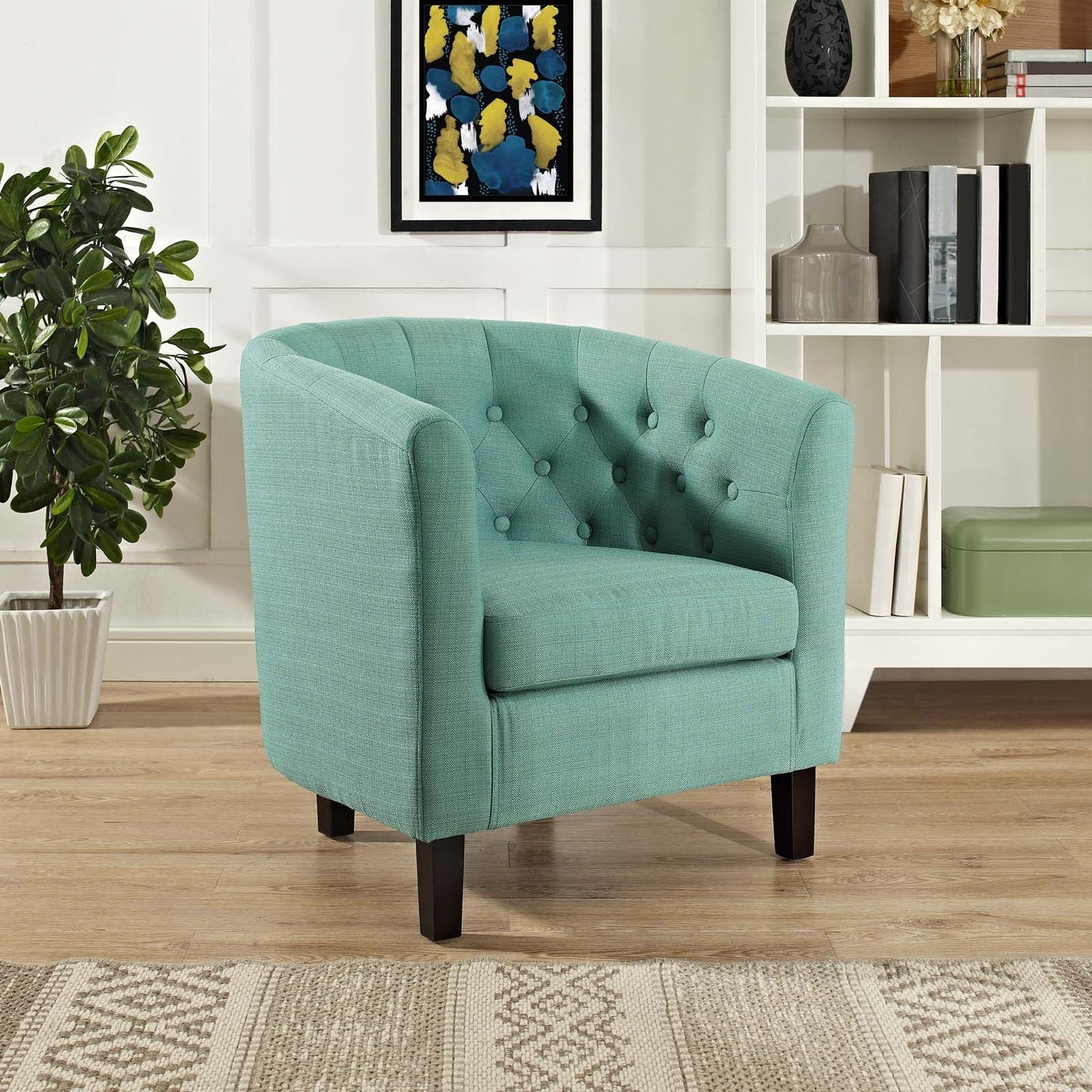 Prospect Upholstered Fabric Armchair By HouseBean