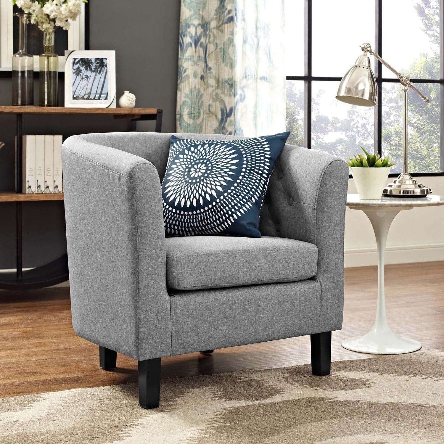 Prospect Upholstered Fabric Armchair By HouseBean