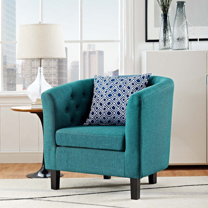 Prospect Upholstered Fabric Armchair By HouseBean