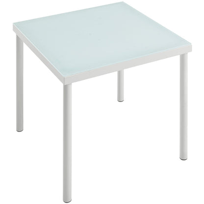 Harmony Outdoor Patio Aluminum Side Table By HouseBean