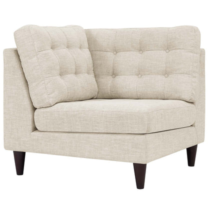 Empress Upholstered Fabric Corner Sofa By HouseBean