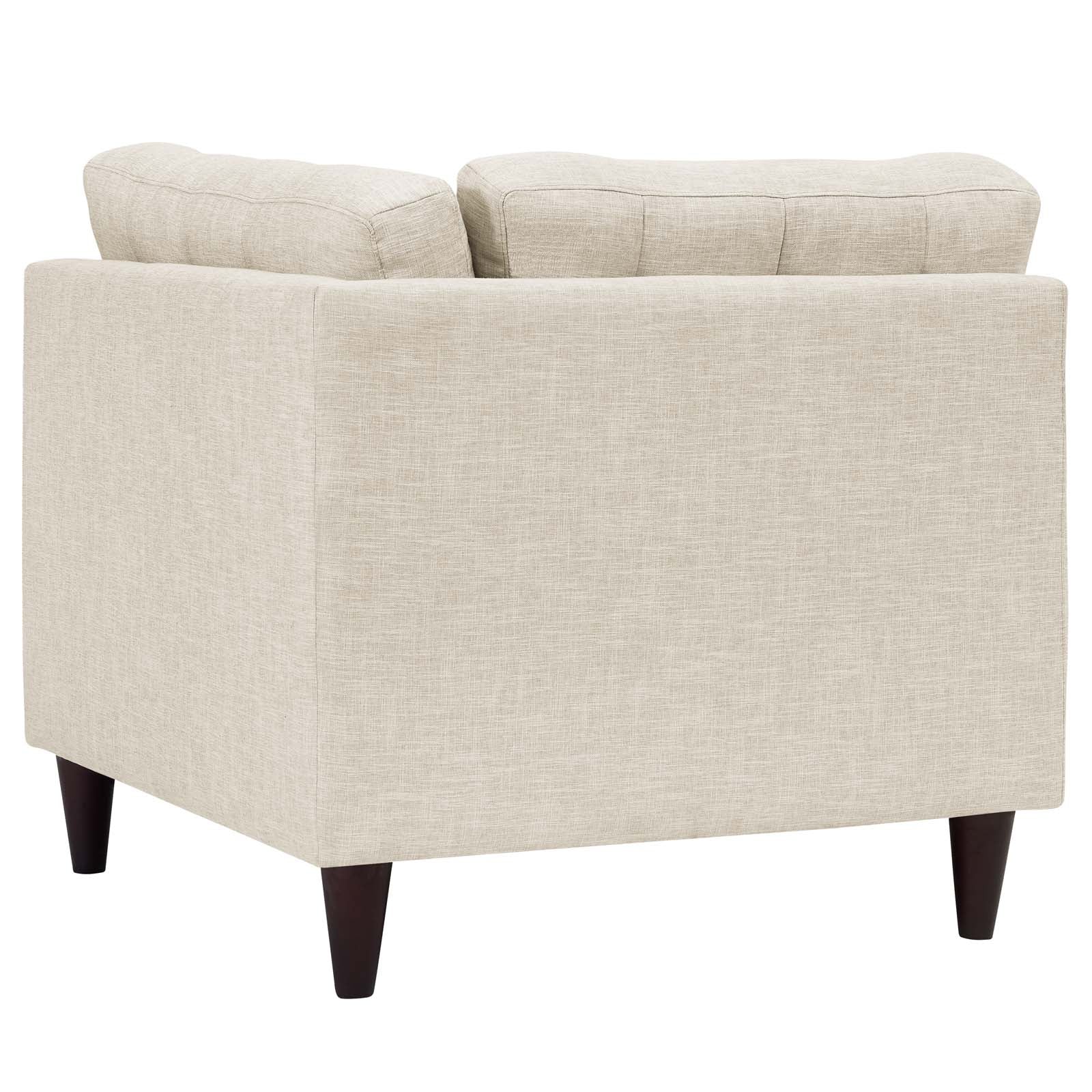 Empress Upholstered Fabric Corner Sofa By HouseBean