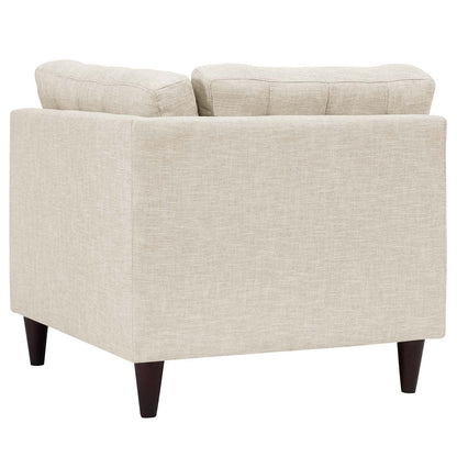 Empress Upholstered Fabric Corner Sofa by Modway