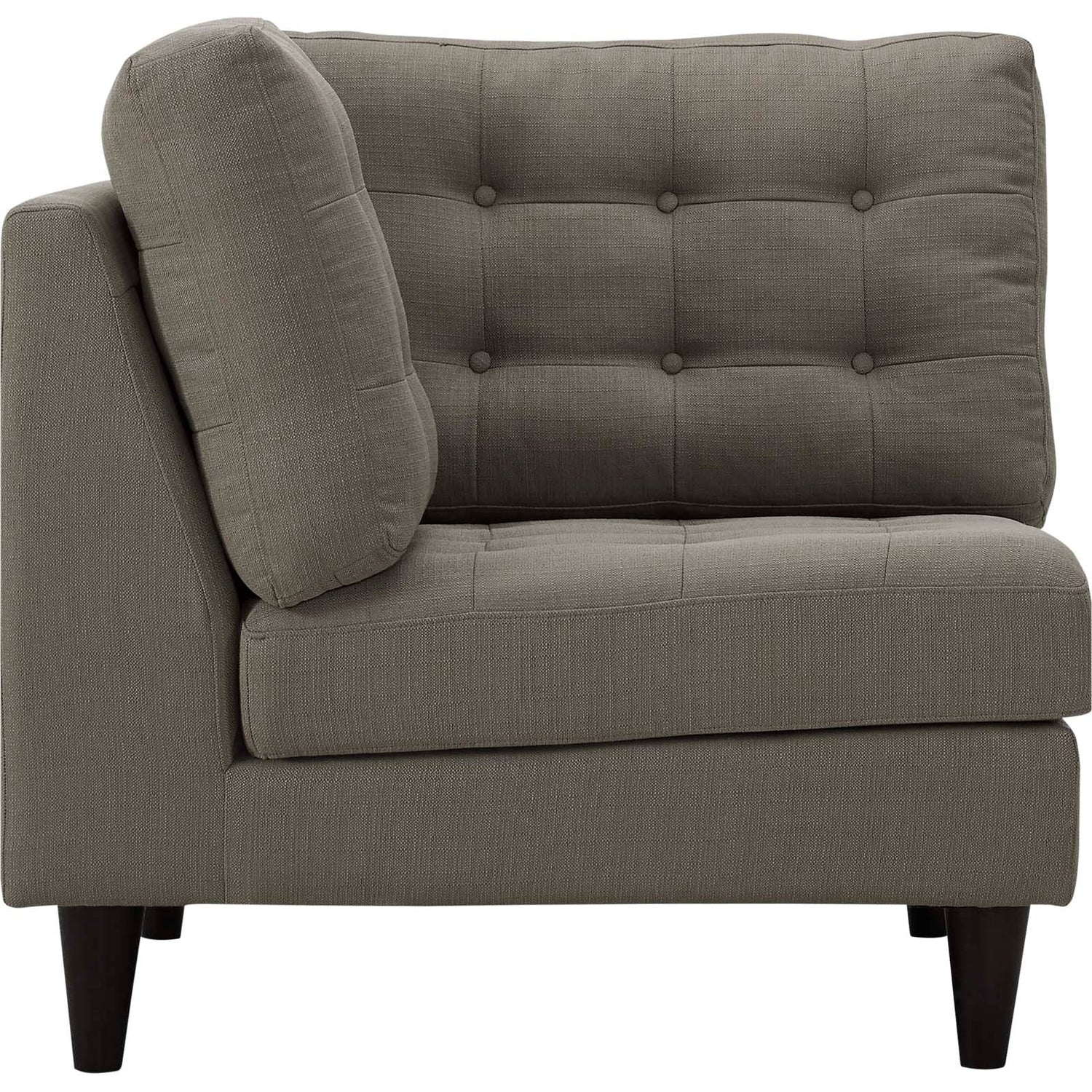 Empress Upholstered Fabric Corner Sofa by Modway