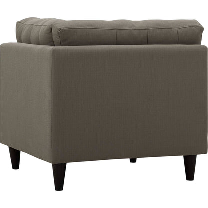 Empress Upholstered Fabric Corner Sofa By HouseBean