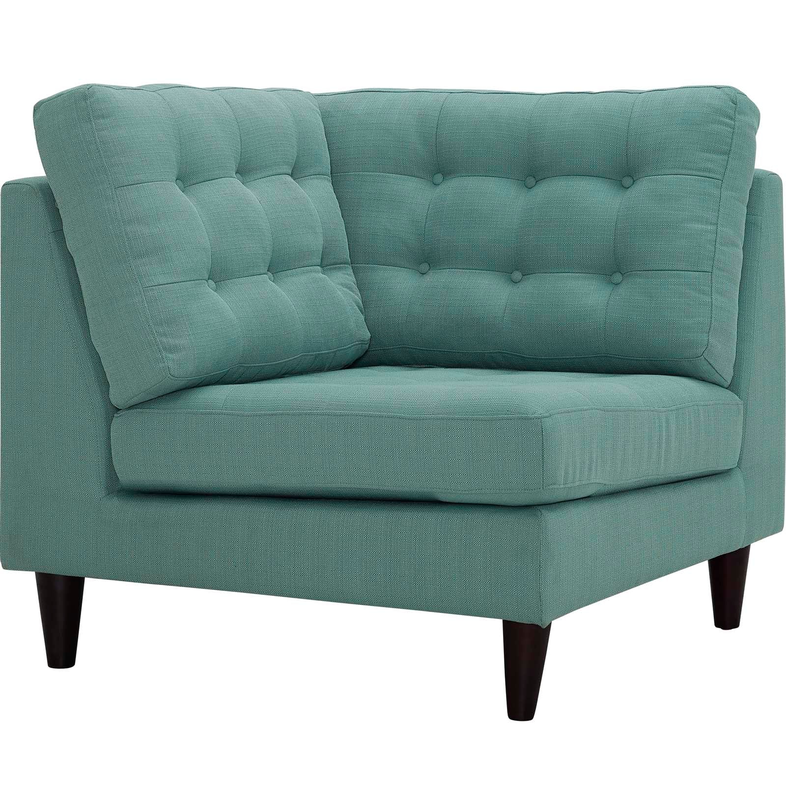 Empress Upholstered Fabric Corner Sofa By HouseBean