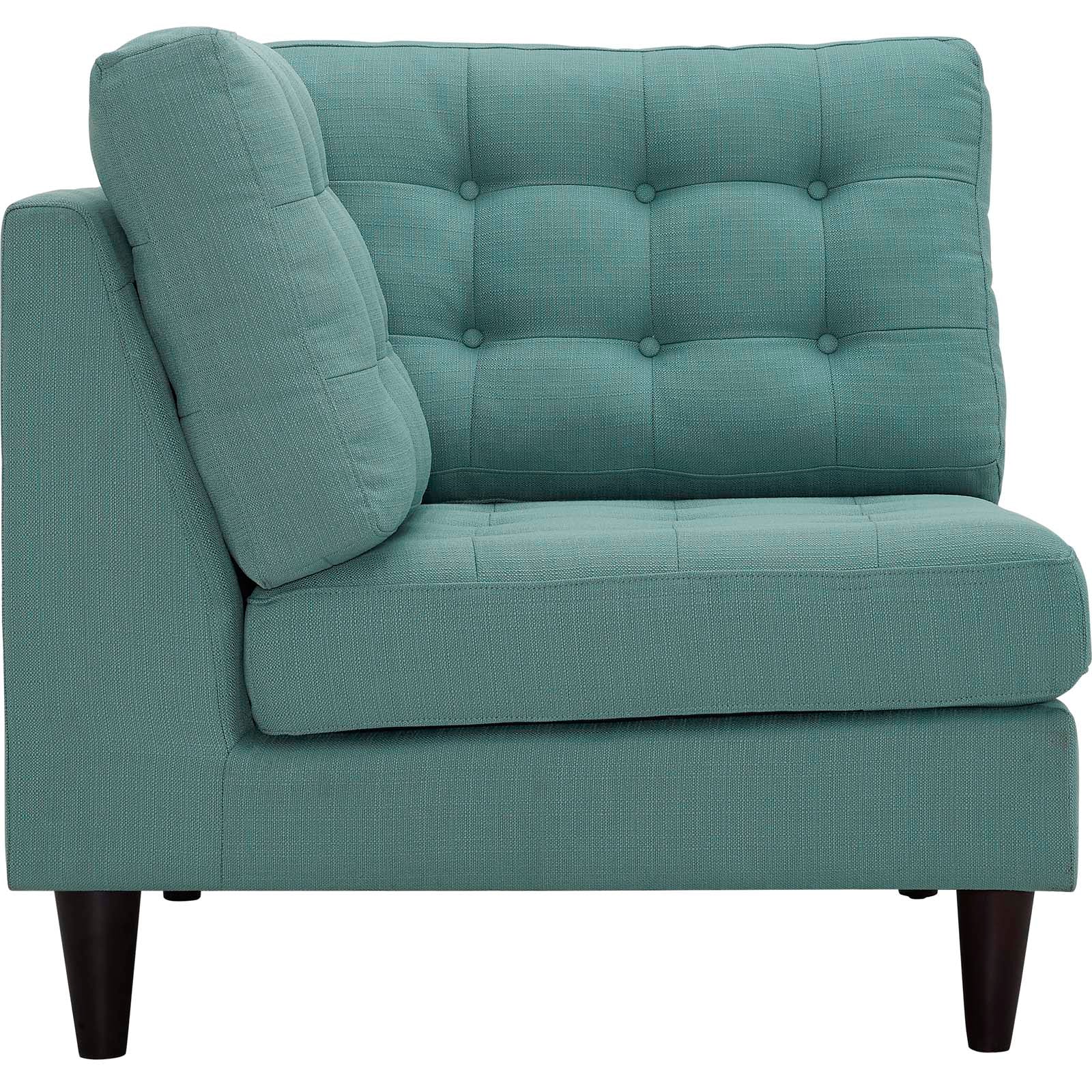 Empress Upholstered Fabric Corner Sofa by Modway