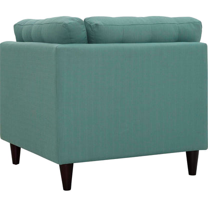 Empress Upholstered Fabric Corner Sofa by Modway