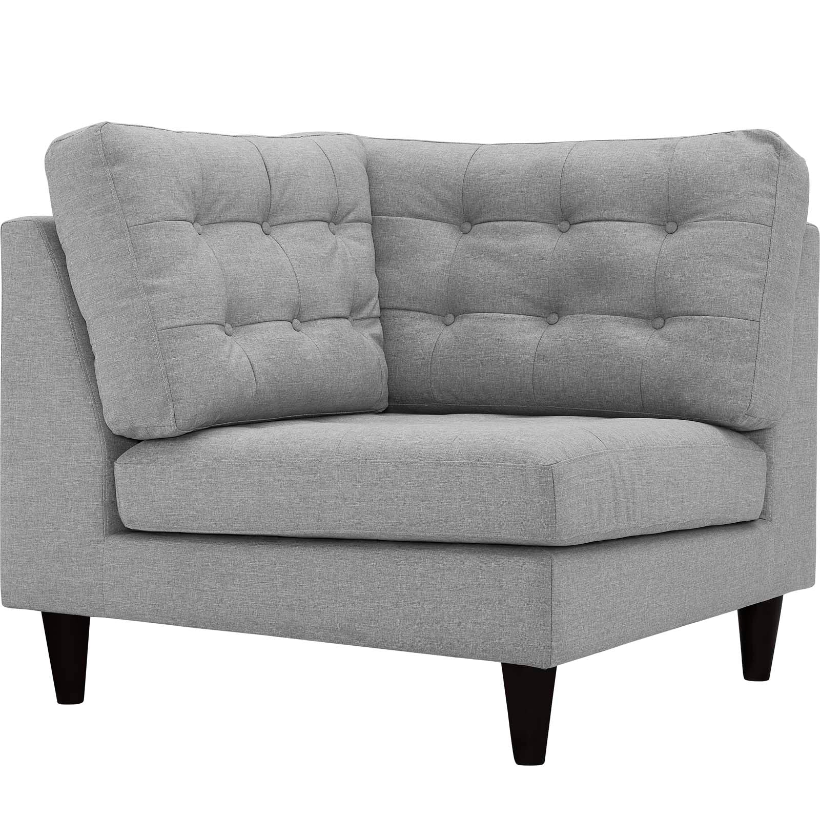 Empress Upholstered Fabric Corner Sofa By HouseBean