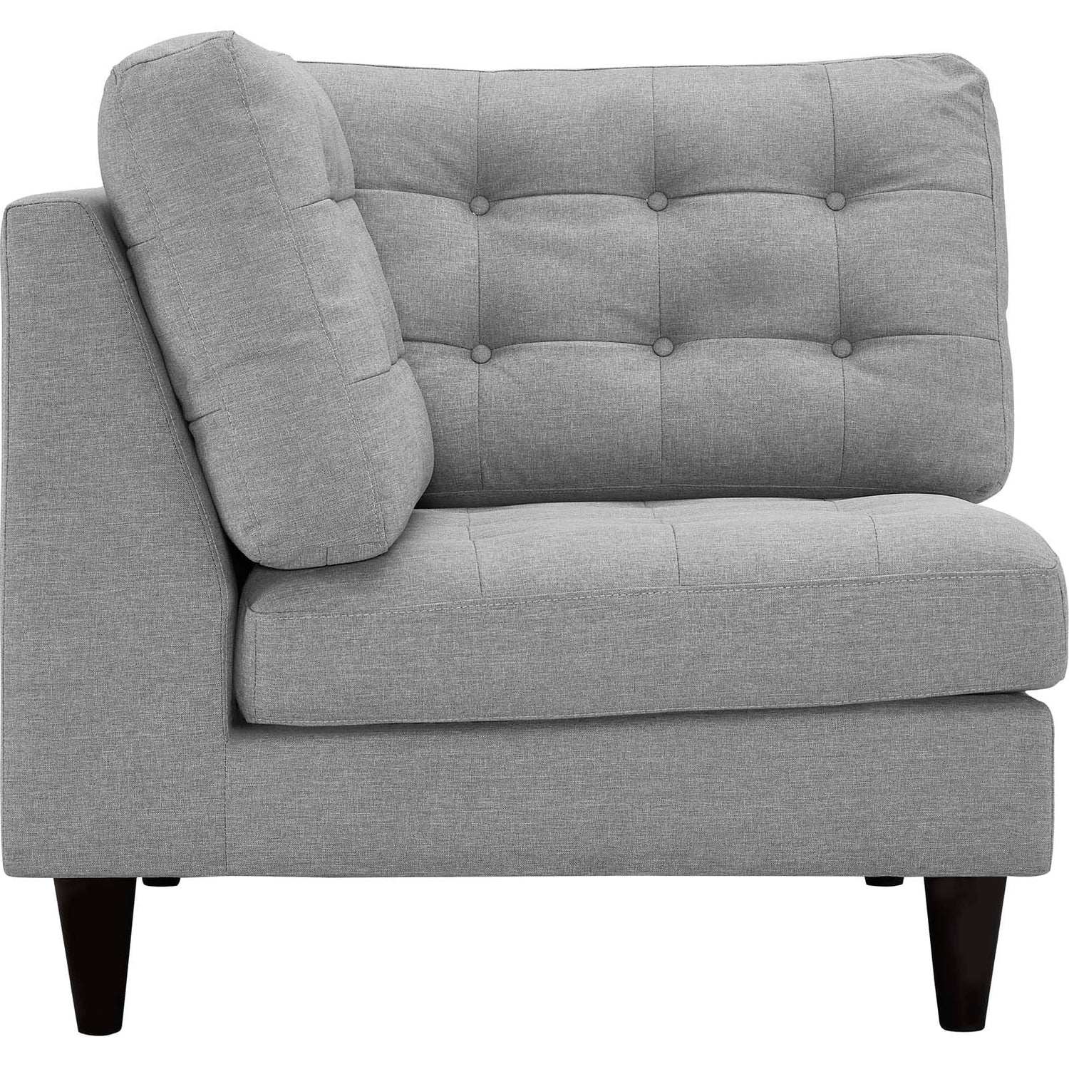 Empress Upholstered Fabric Corner Sofa by Modway