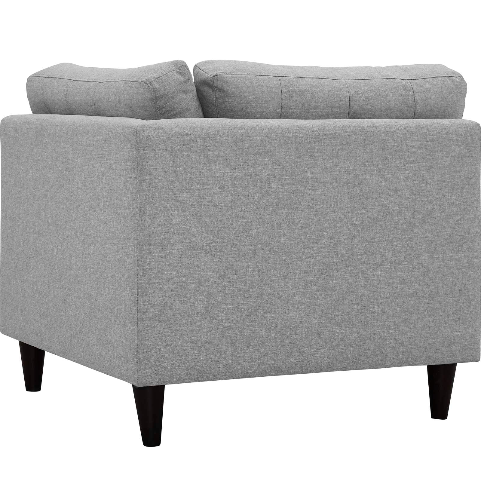 Empress Upholstered Fabric Corner Sofa by Modway