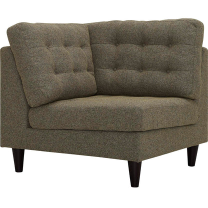 Empress Upholstered Fabric Corner Sofa By HouseBean