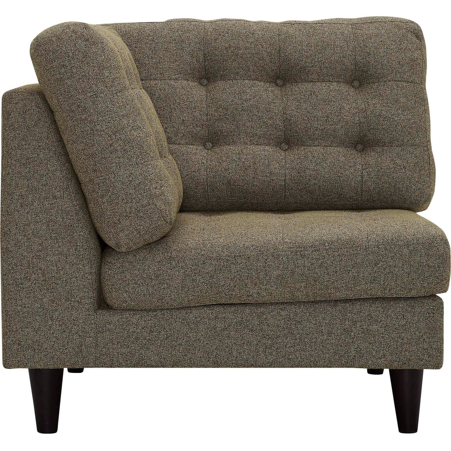 Empress Upholstered Fabric Corner Sofa By HouseBean