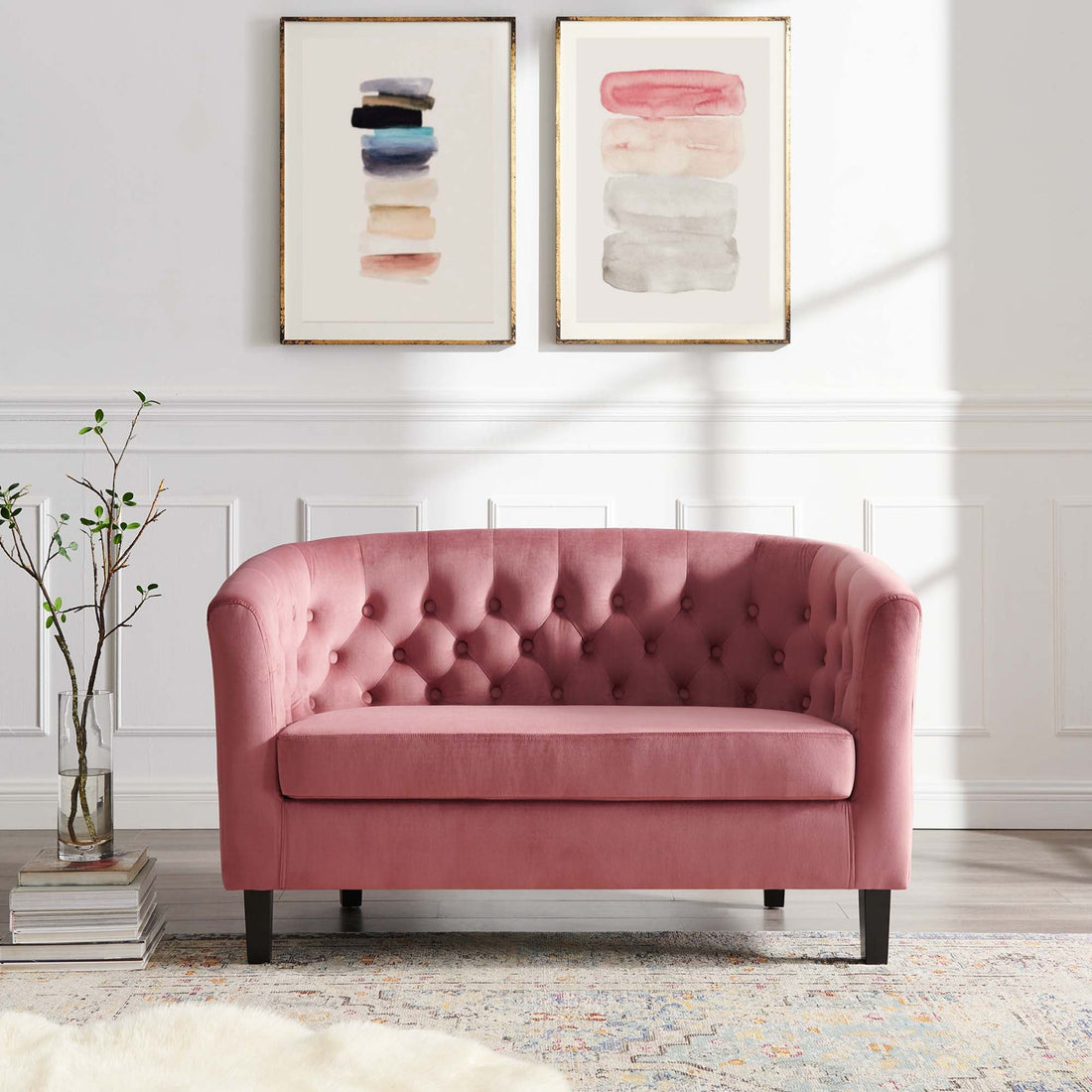 Prospect Performance Velvet Loveseat by Modway