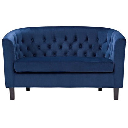 Prospect Performance Velvet Loveseat By HouseBean