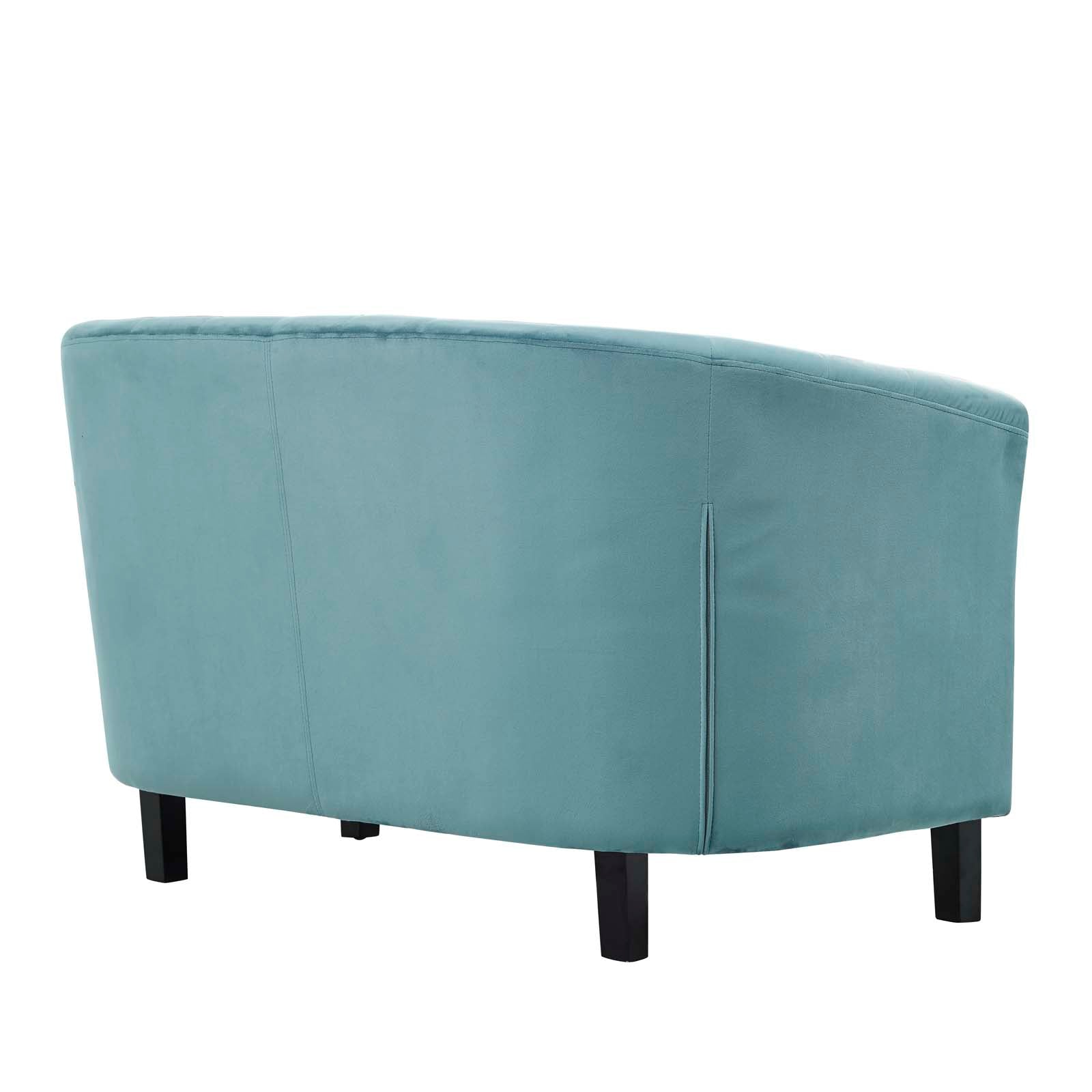 Prospect Performance Velvet Loveseat By HouseBean