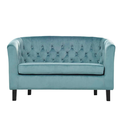 Prospect Performance Velvet Loveseat By HouseBean