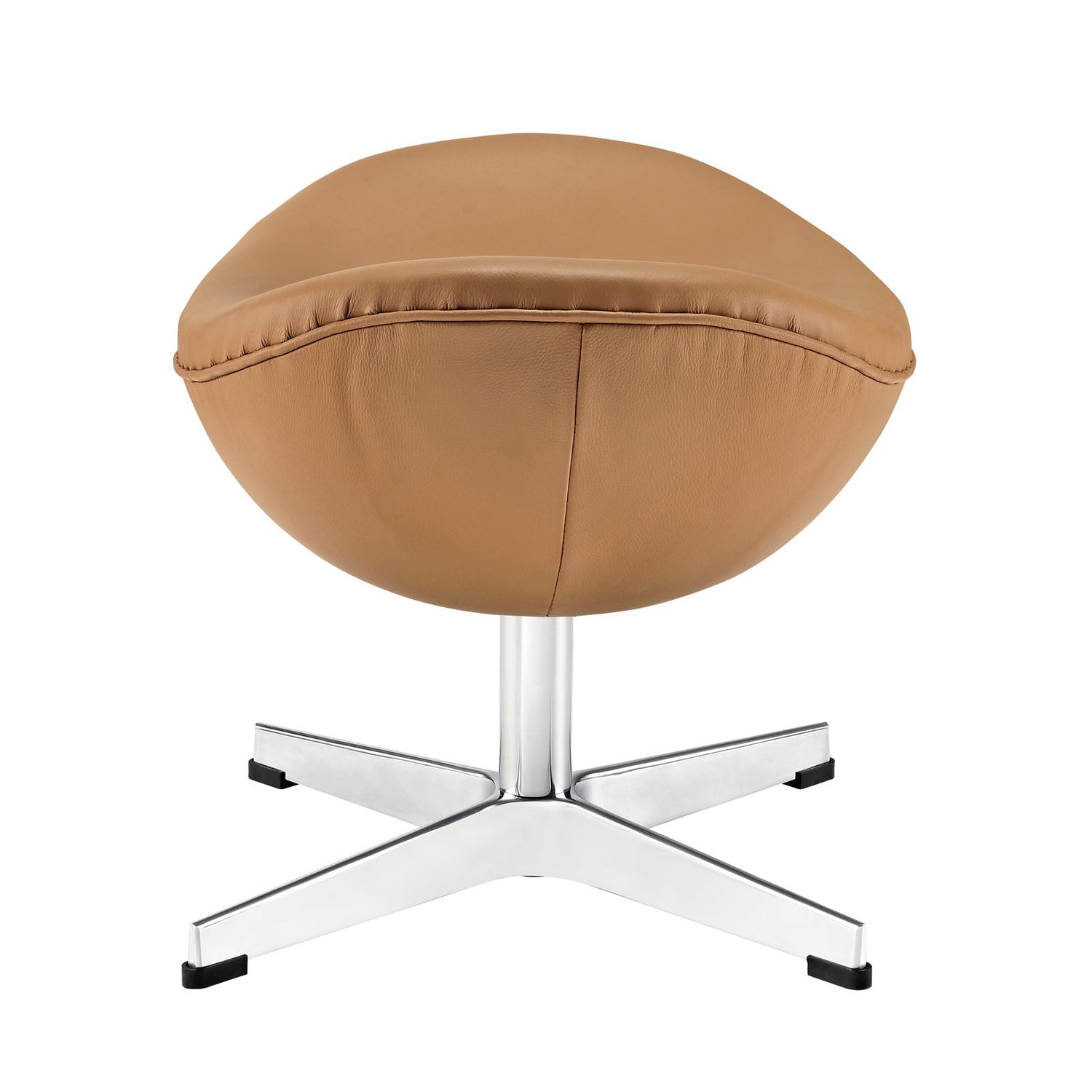 Glove Leather Ottoman by Modway