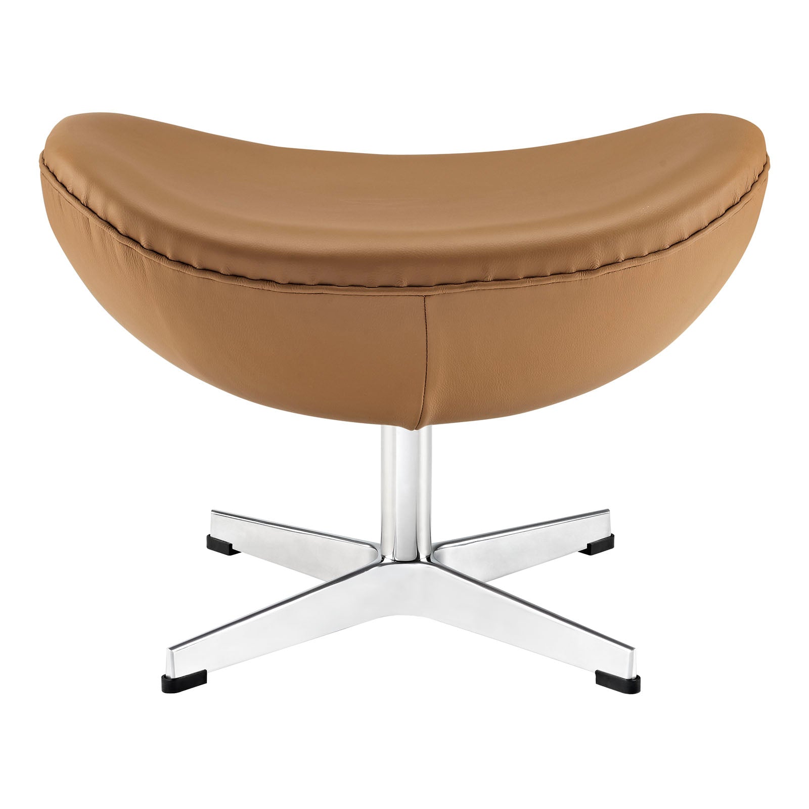 Glove Leather Ottoman by Modway