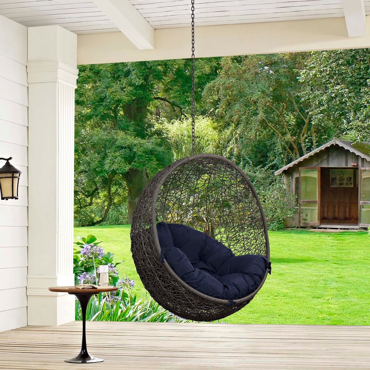 Hide Outdoor Patio Swing Chair Without Stand By HouseBean