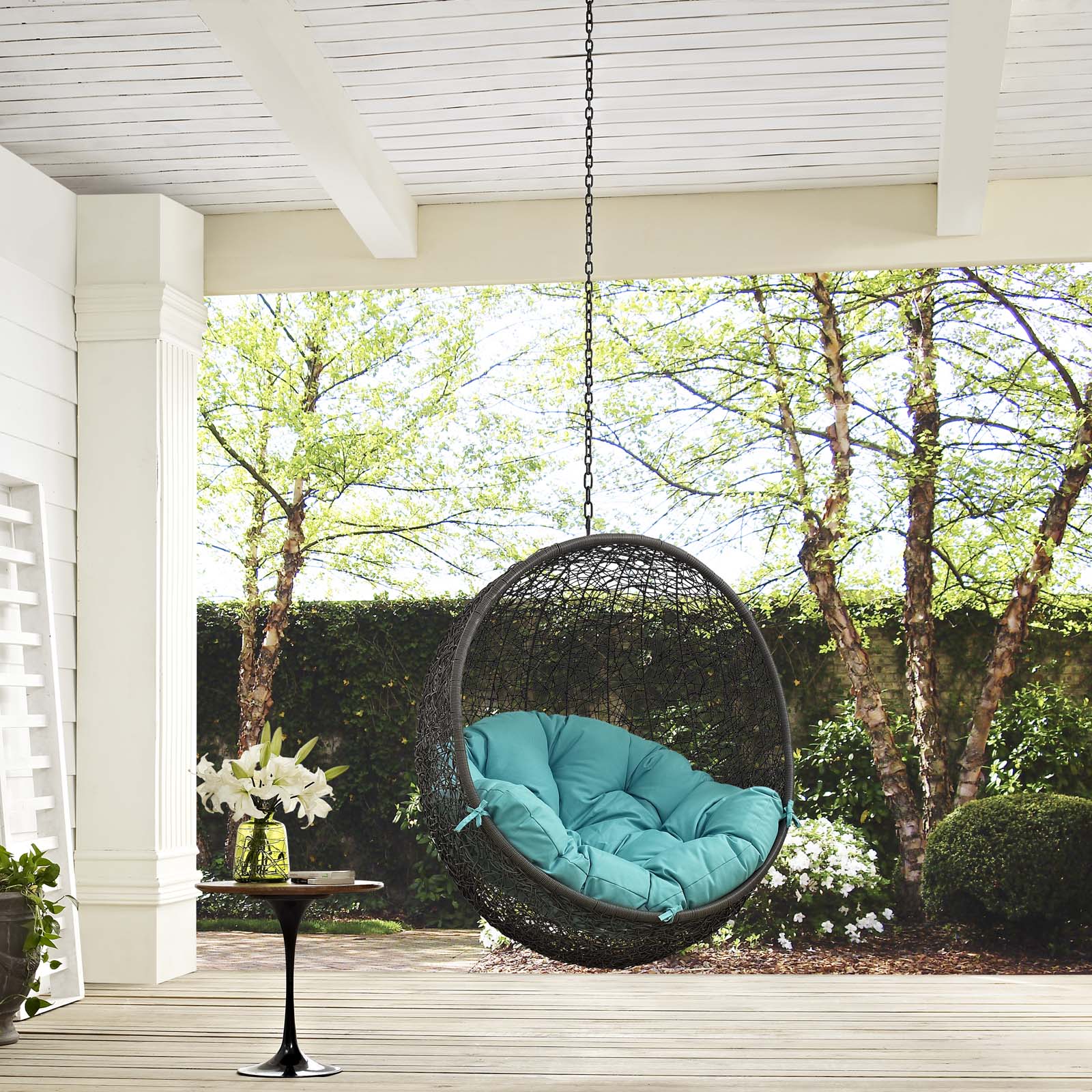 Hide Outdoor Patio Swing Chair Without Stand By HouseBean