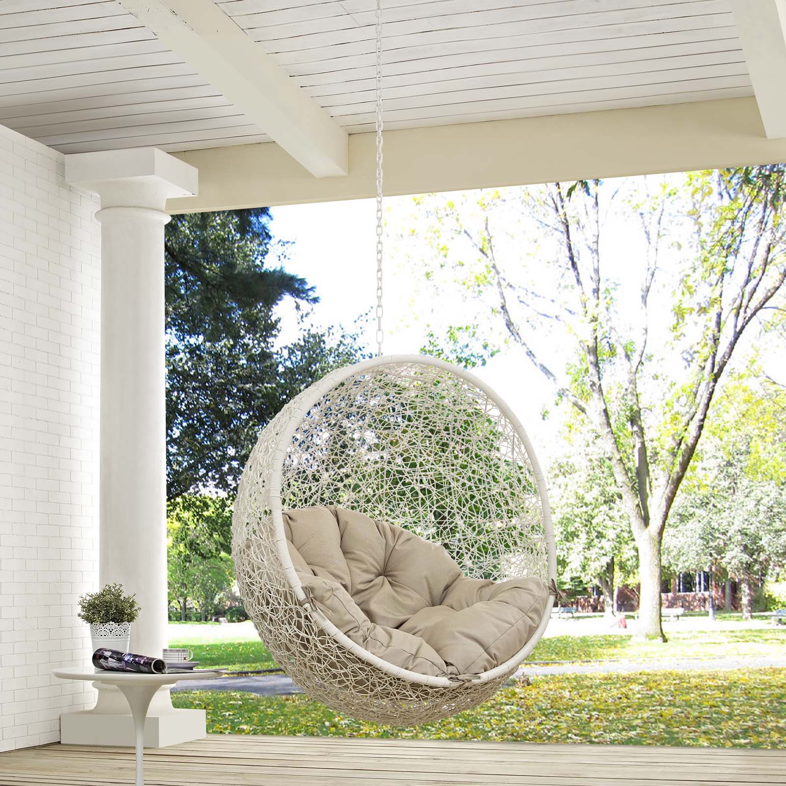 Hide Outdoor Patio Swing Chair Without Stand By HouseBean