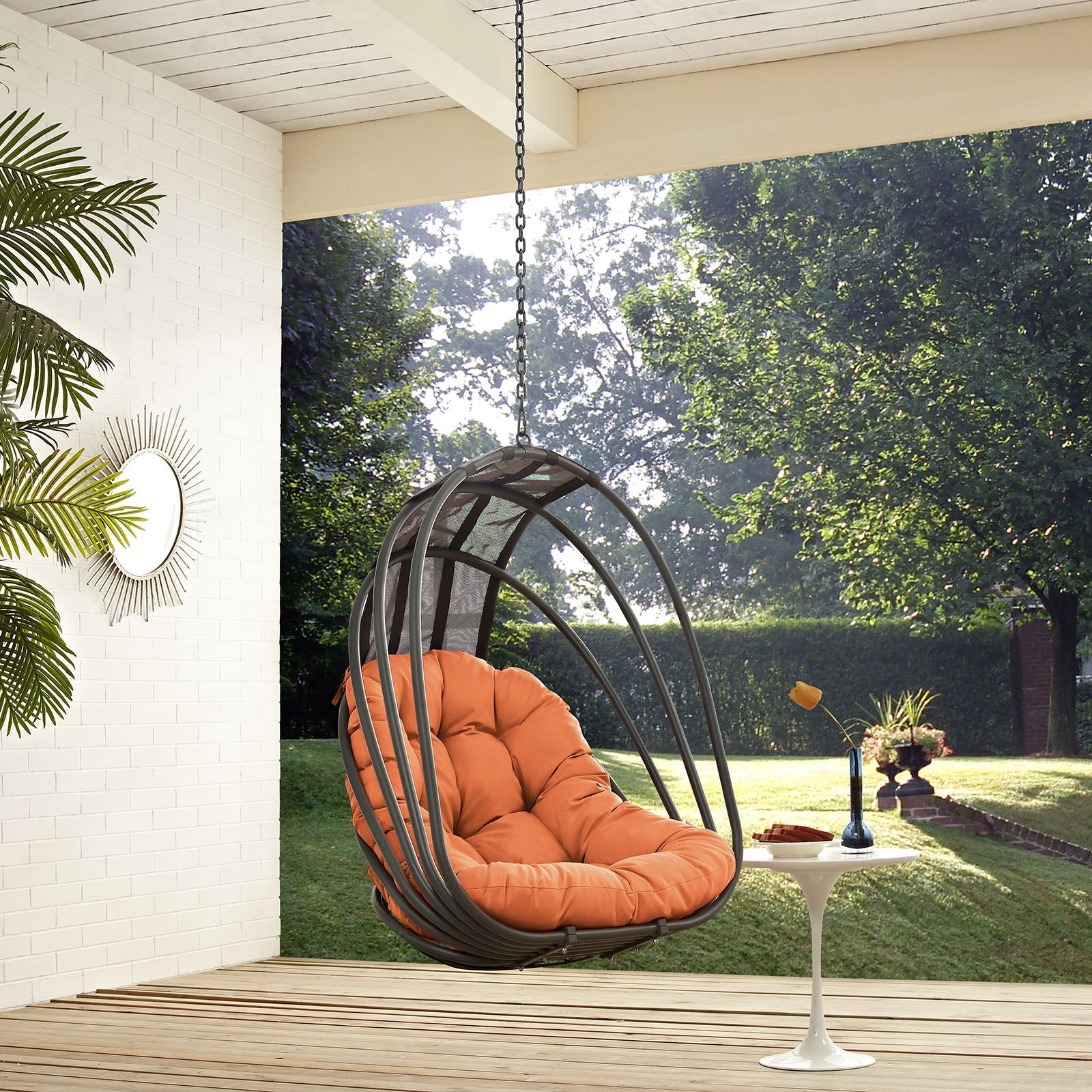 Whisk Outdoor Patio Swing Chair Without Stand by Modway