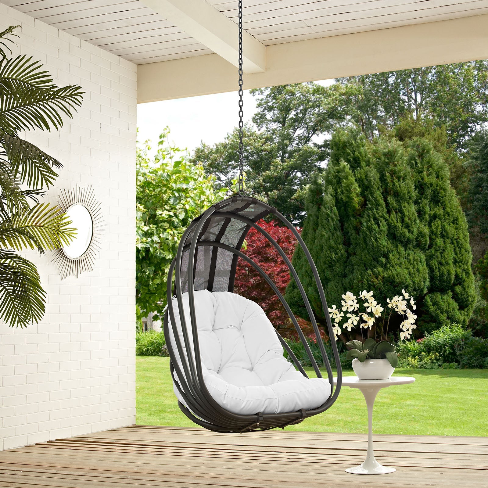 Whisk Outdoor Patio Swing Chair Without Stand by Modway