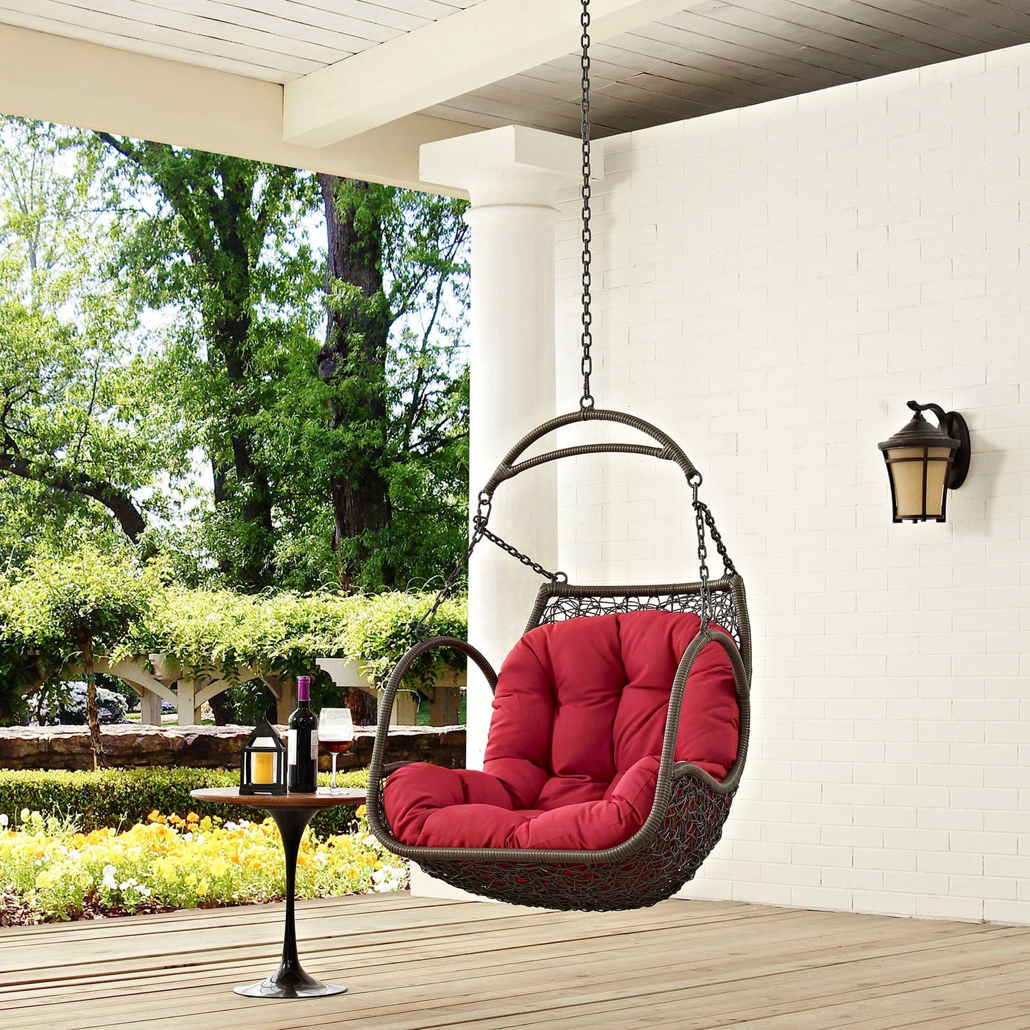 Arbor Outdoor Patio Swing Chair Without Stand By HouseBean