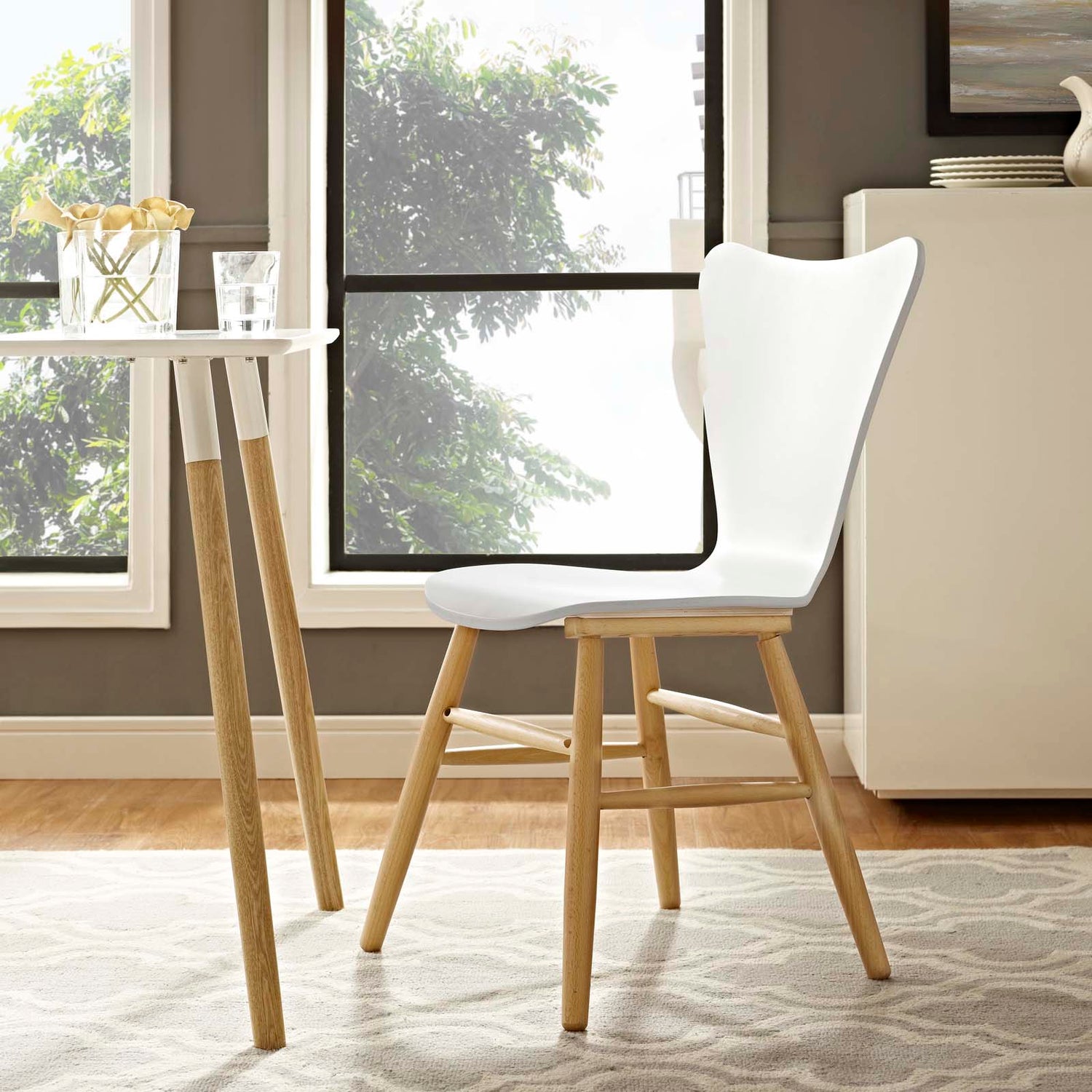 Cascade Wood Dining Chair by Modway