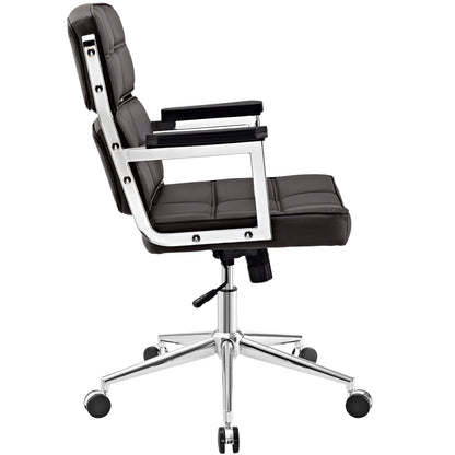 Portray Highback Upholstered Vinyl Office Chair by Modway