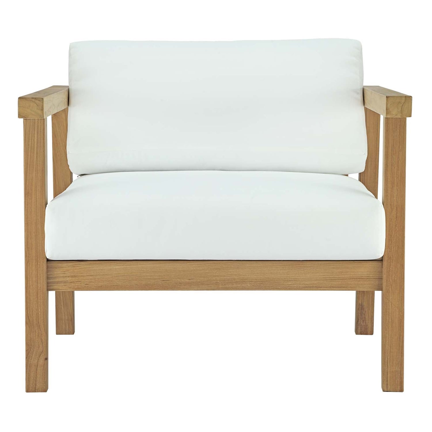 Bayport Outdoor Patio Teak Armchair by Modway