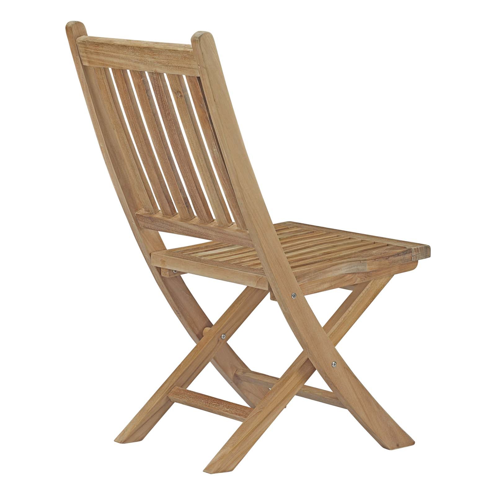 Marina Outdoor Patio Teak Folding Chair by Modway