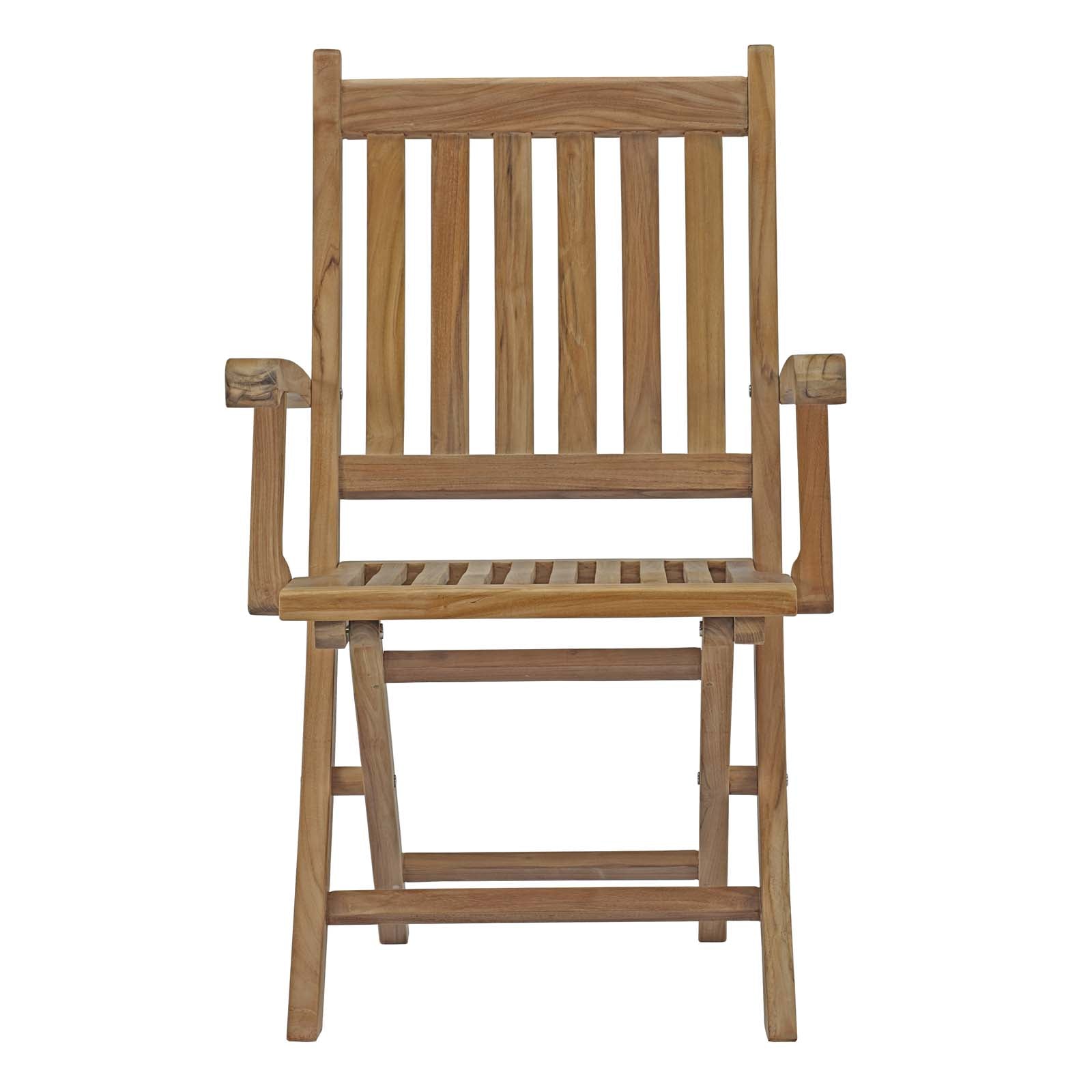 Marina Outdoor Patio Teak Folding Chair By HouseBean