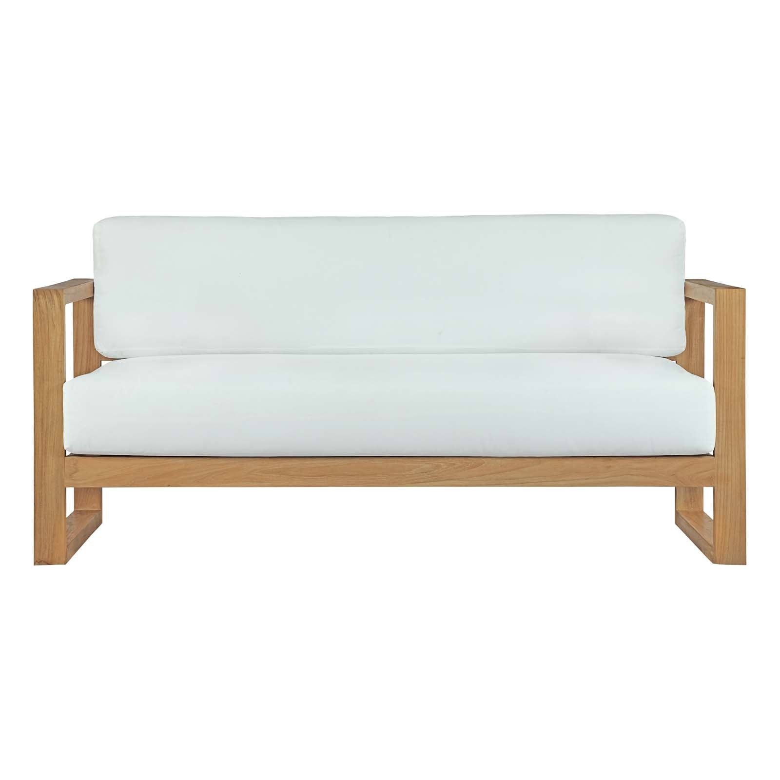 Upland Outdoor Patio Teak Sofa By HouseBean