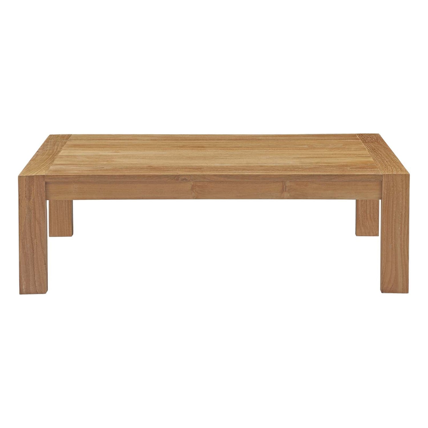 Upland Outdoor Patio Wood Coffee Table by Modway