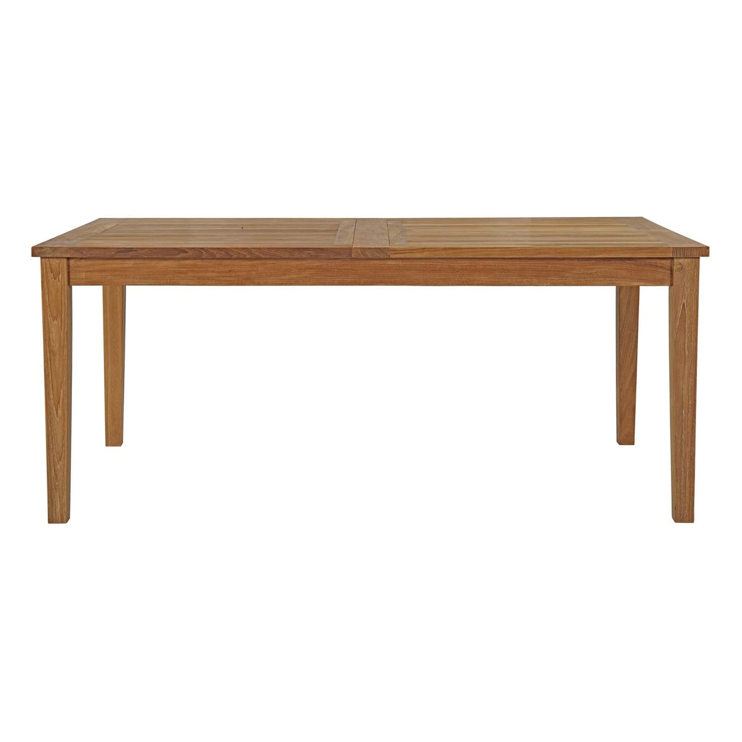 Marina Extendable Outdoor Patio Teak Dining Table by Modway