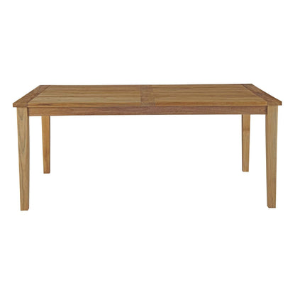 Marina Outdoor Patio Teak Dining Table by Modway