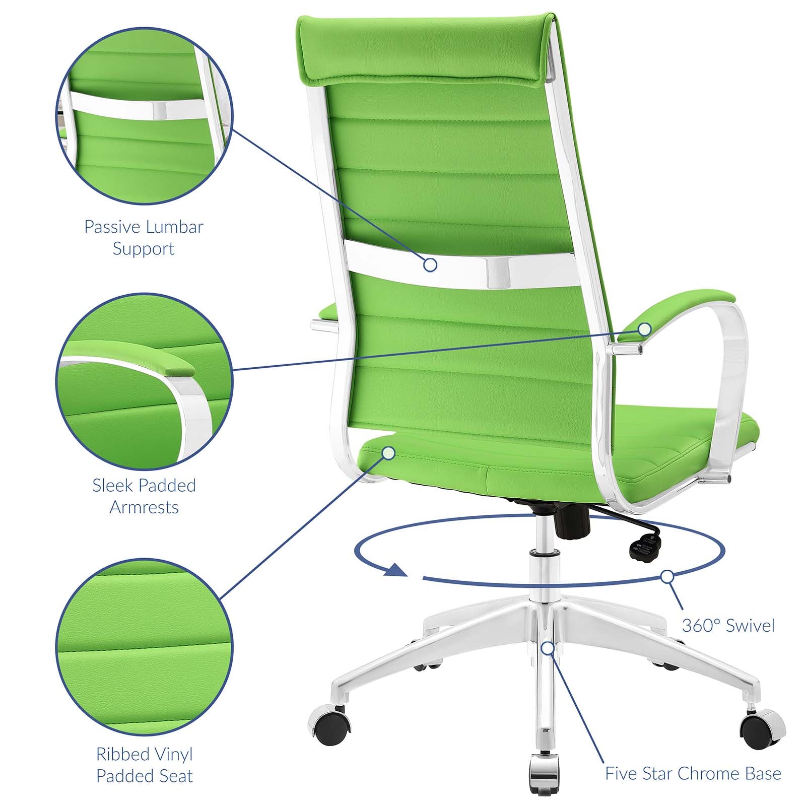 Jive Highback Office Chair By HouseBean